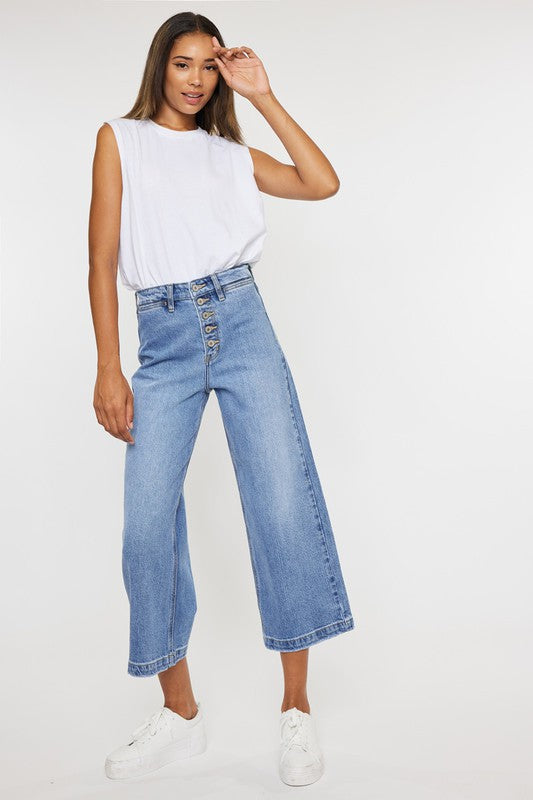 Amelie Ultra High Rise Wide Leg Jeans