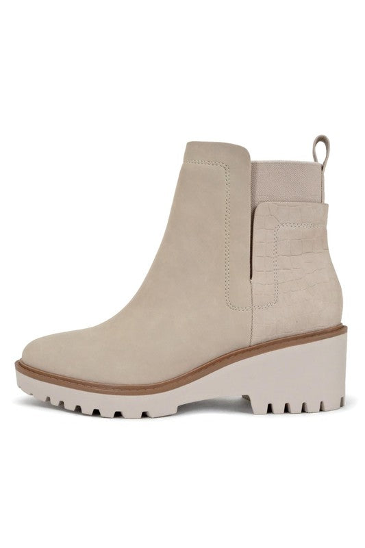 High Top Slip On Boots