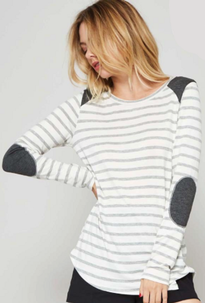 Promesa Long Sleeve Stripe Tunic