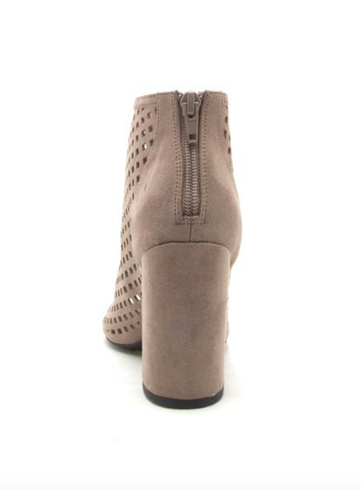 Chester Open Toe Bootie