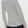 Scalloped Neck Long Sleeve