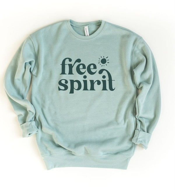 Free Spirit Crewneck Sweatshirt (Plus)
