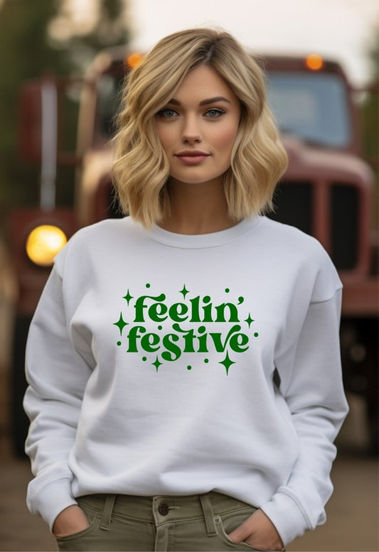Feelin' Festive Graphic Crew