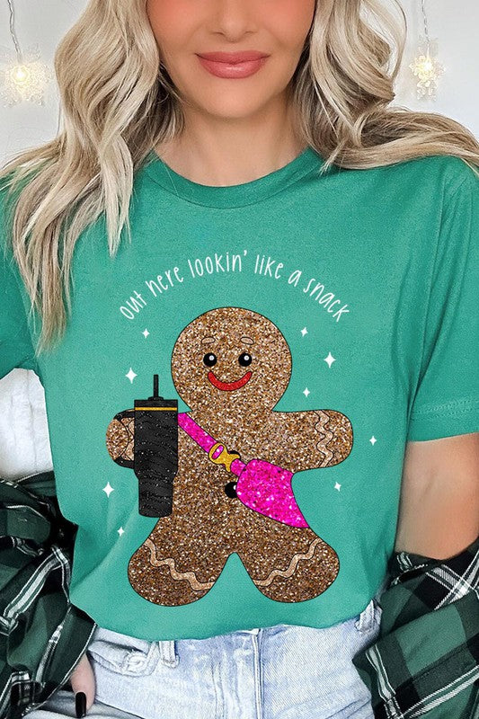 Gingerbread Graphic Tee (Assorted Colors)