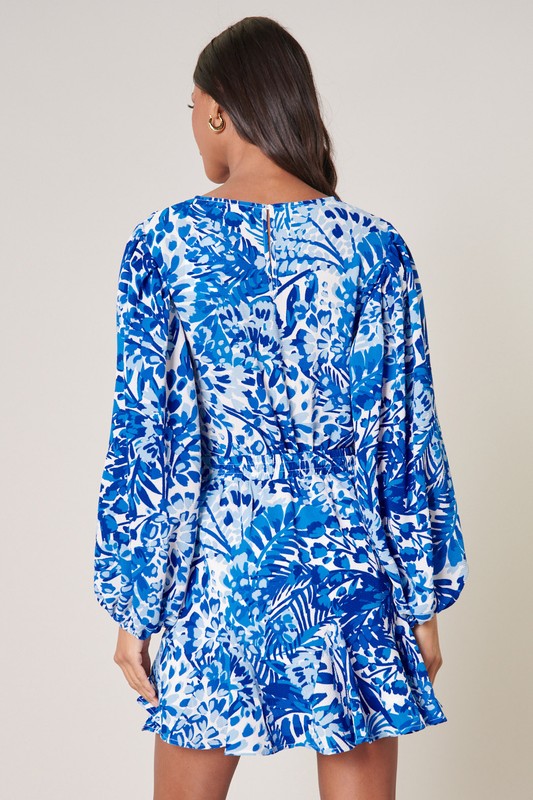 Azul Cropped Paradise Blouse