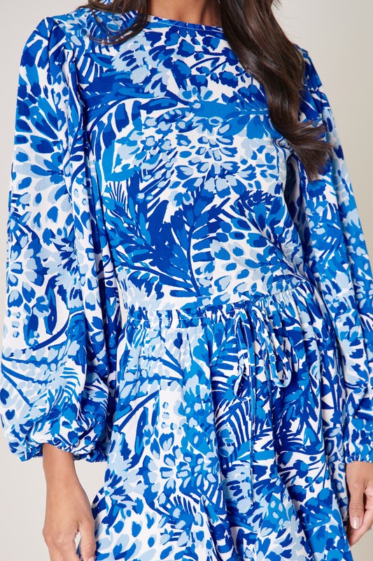 Azul Cropped Paradise Blouse