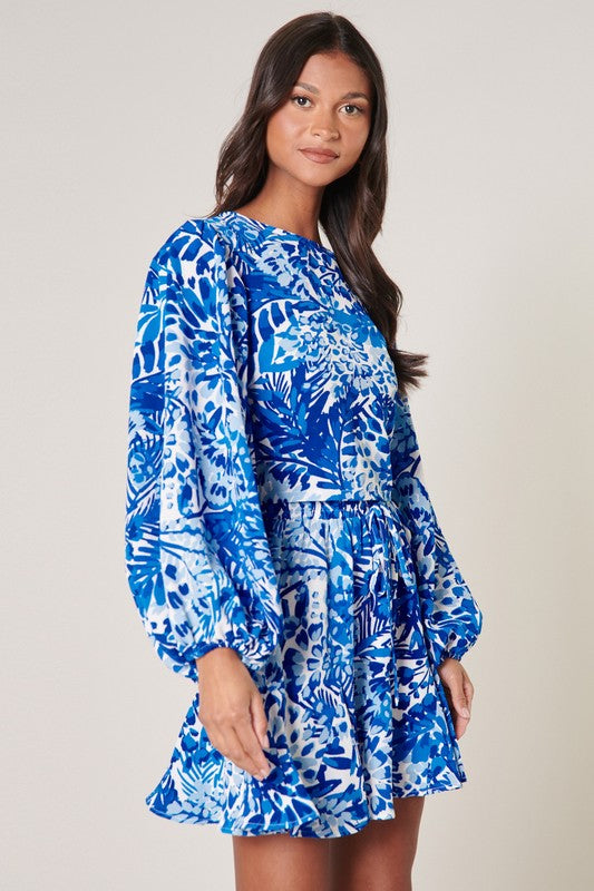 Azul Cropped Paradise Blouse