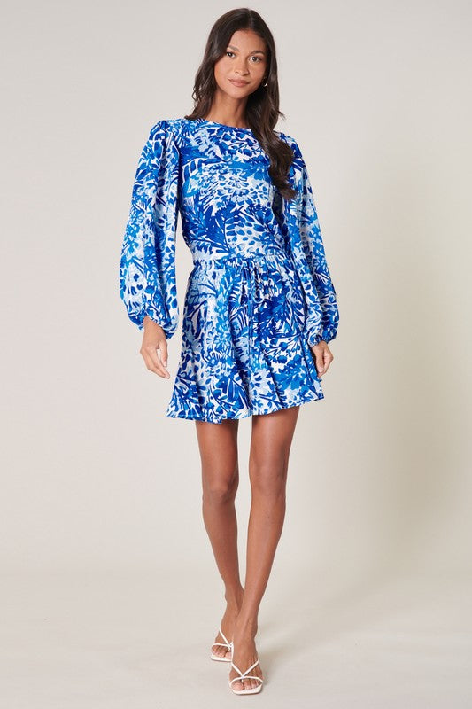 Azul Cropped Paradise Blouse