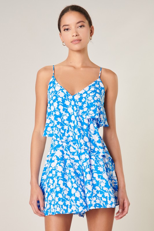 Palma Printed Romper