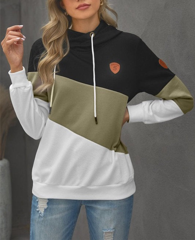 Colorblock Pullover Hoodie