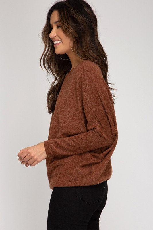 Emily Chestnut Long Sleeve