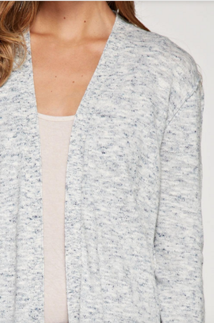 Love Stitch Open Duster Cardigan