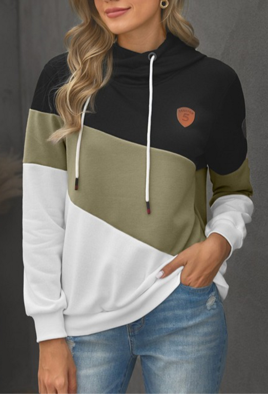 Colorblock Pullover Hoodie
