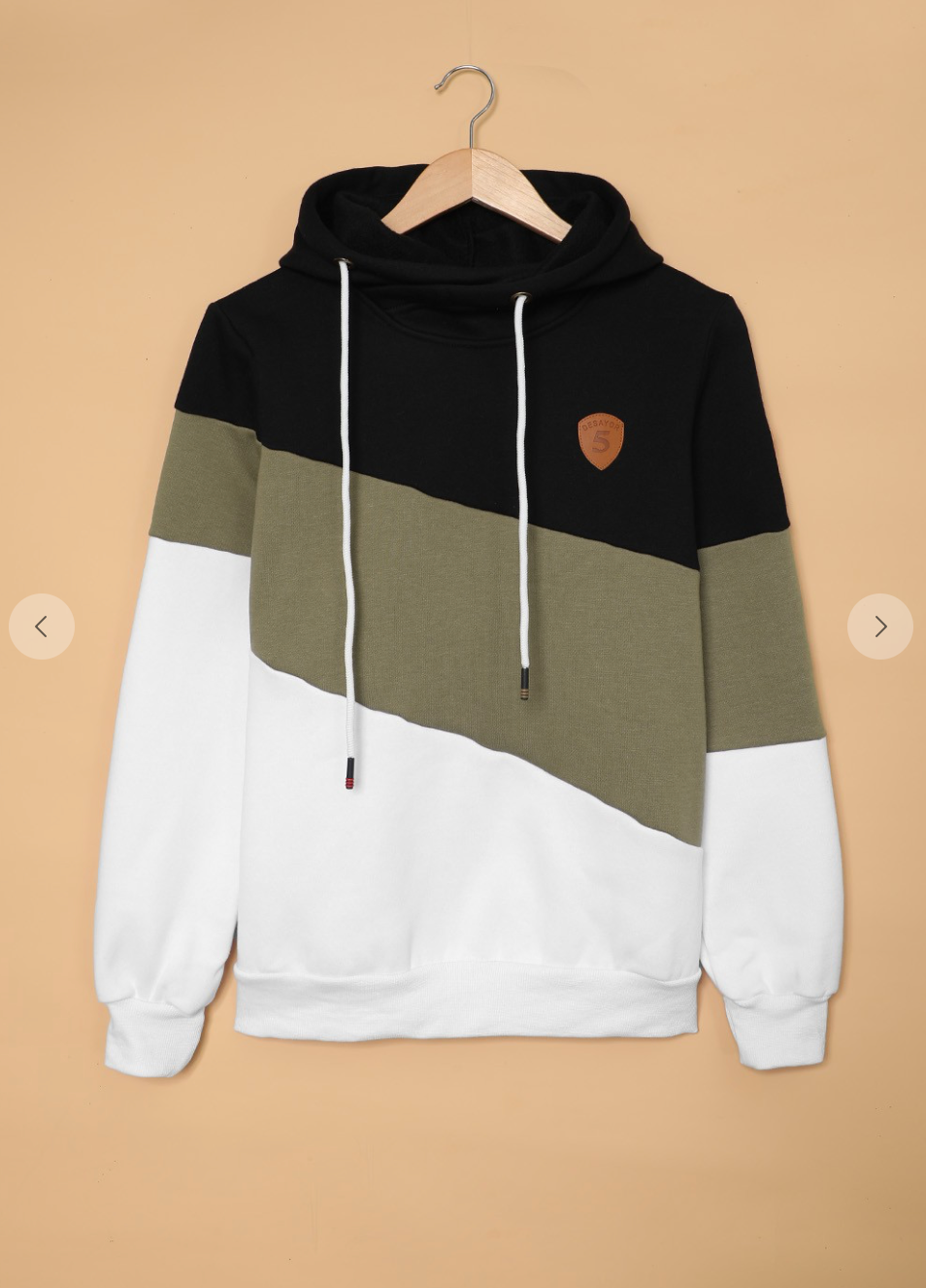 Colorblock Pullover Hoodie