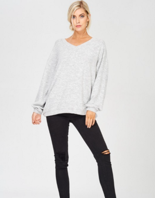Wishlist Balloon Sleeve Sweater