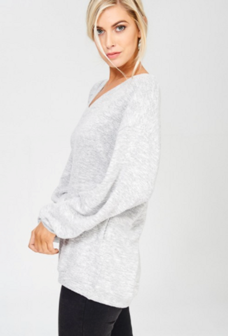 Wishlist Balloon Sleeve Sweater