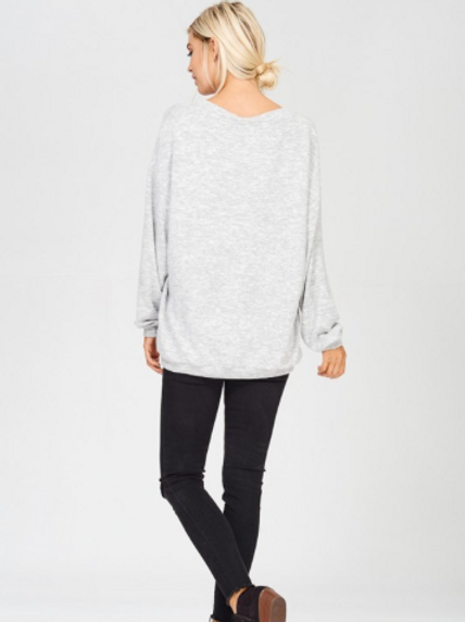 Wishlist Balloon Sleeve Sweater