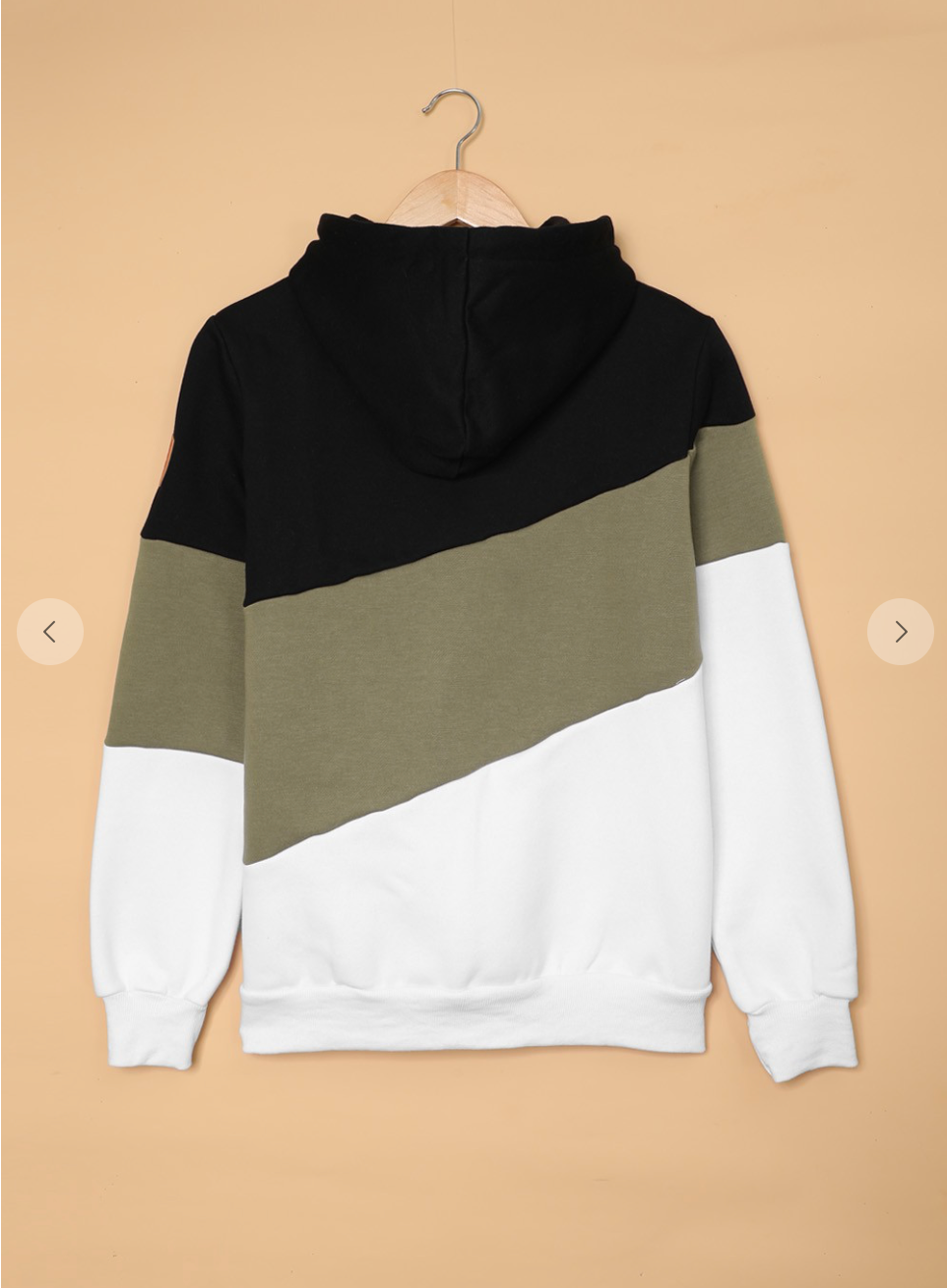 Colorblock Pullover Hoodie