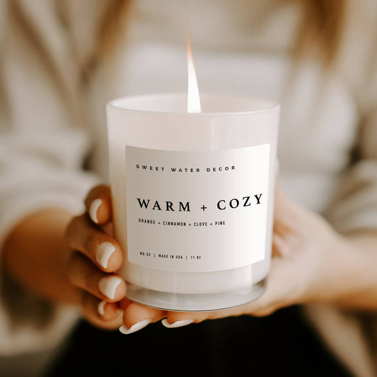 Warm and Cozy Soy Candle