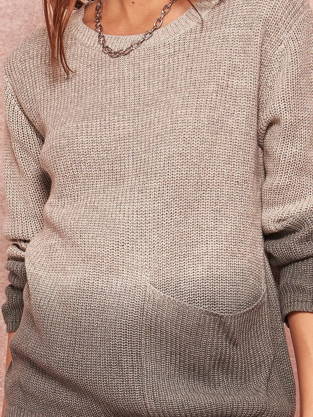 Heidi Ombre Loose Fit Sweater