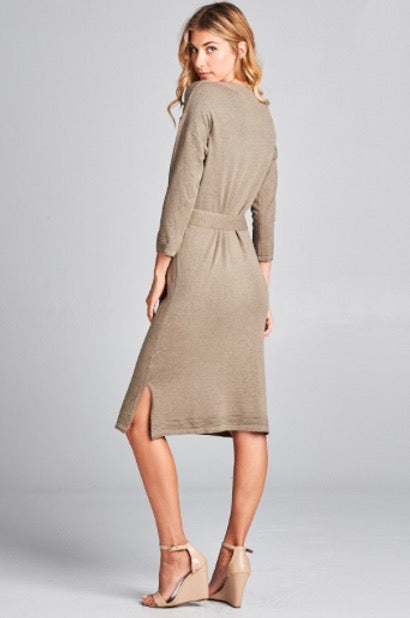 Tea N Rose Sweater Dress