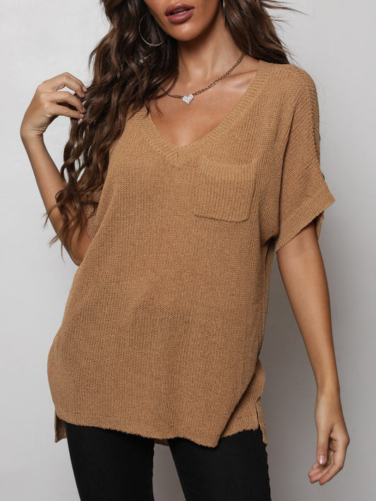 Jamie High-Low Knit Top