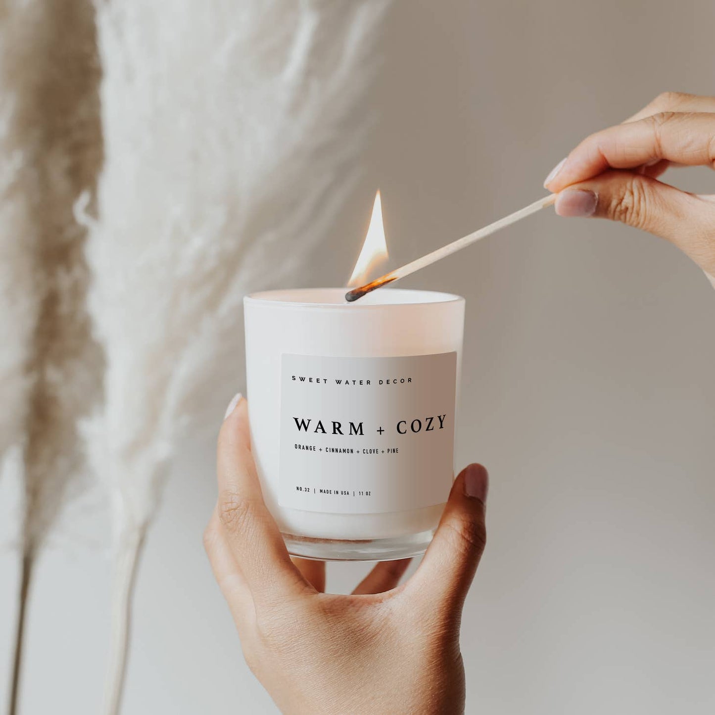Warm and Cozy Soy Candle